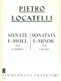 Sonata in e (score form)