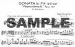 Sonata in f# (Appassionata)