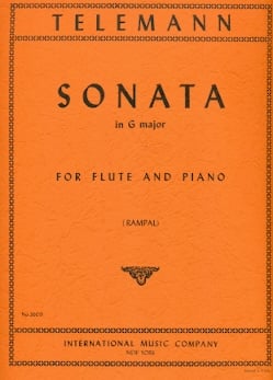 Sonata in G (ed.Rampal)