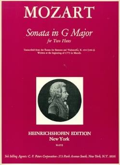 Sonata in G Major (score form)