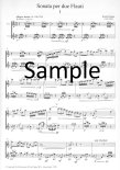 Sonata per Due Flauti (score form)