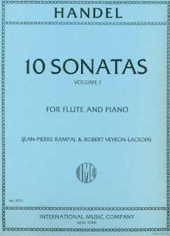 Sonatas (I01) (v.1) (e,g,a,G,C) (ed.Rampal)