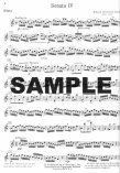 Sonatas (v.2) (BWV1033-35,20) (C,e,E,g)