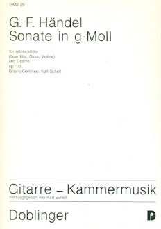 Sonate in g