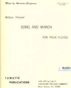 Song and March for Four Flutes