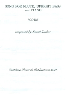 Song for Flute, Upright Bass and Piano