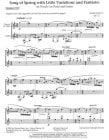 Song of Spring with Little Variations and Fantasies