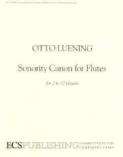 Sonority Canon (parts only)