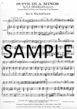 Suite in a minor (ed.Wummer)