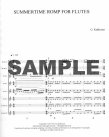 Summertime Romp for Flutes