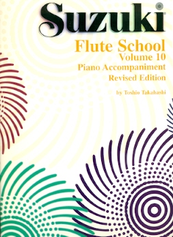 Suzuki Flute School 10 (Piano Book)