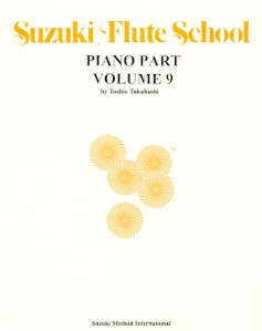 Suzuki Flute School 9 (Piano Book)