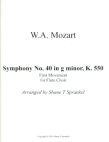 Symphony #40 in g minor- First Mvmt.(K550)