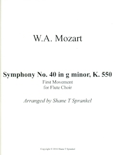 Symphony #40 in g minor- First Mvmt.(K550)