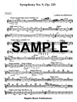 Symphony #9 Op125 (piccolo part)