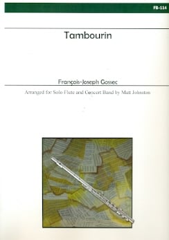 Tambourin for Solo Flute and Concert Band