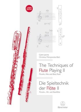 Techniques of Flute Playing II - Piccolo, Alto, Bass Flute