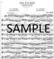 Ten Studies after Wieniawsky (10 Etudes d'apres Wieniawsky)