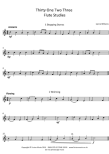Thirty One Two Three Flute Studies for Elementary Standard Players