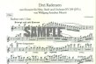 Three Cadenzas for Concerto in C (K299)