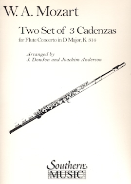 Buy Three Cadenzas to Mozart Concerto 2 in D (K314/285d) Online at