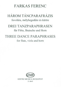 Three Dance Paraphrases