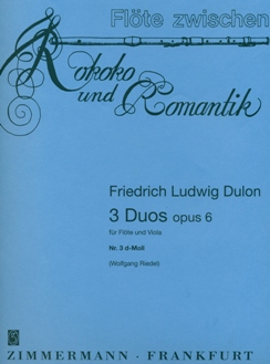 Three Duos Op6 no.3 in d minor