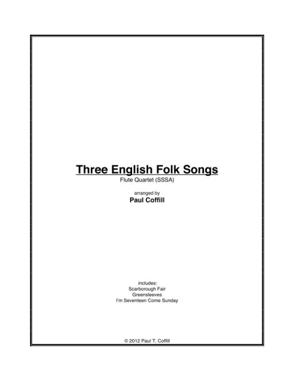 Three English Folk Songs