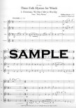 Three Folk Hymns for Winds