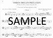 Three Organ Preludes