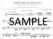 Three Organ Preludes
