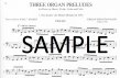 Three Organ Preludes