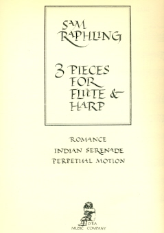 Three Pieces for Flute and Harp
