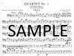 Three Quartets Op41 (parts)