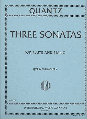 Three Sonatas (ed.Wummer)