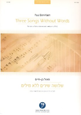Three Songs Without Words