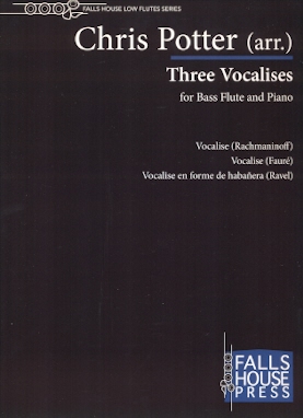 Three Vocalises for Bass Flute and Piano