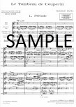 Tombeau de Couperin (score)