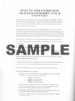 Tone Studies (Book 2)