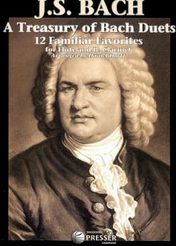 Treasury of Bach Duets, A (score form)