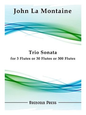 Trio Sonata for 3 - 300 Flutes
