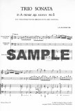 Trio Sonata in a Op37#5