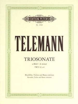 Triosonata in a, TWV 42:a4