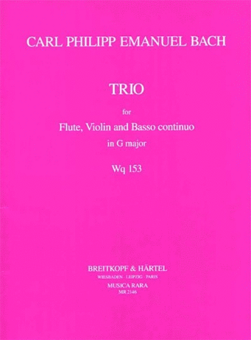 Triosonata in G Wq153(ed.Hill)