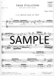 Trois Evocations (2 scores)