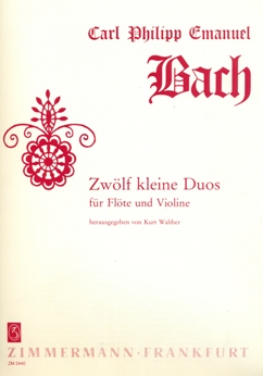Twelve Little Duos (flute part-violin uses score)