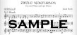 Twelve Nocturnes H.II:D5 (Parts Only)