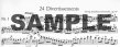 Twenty-Four Divertissements Op45