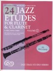 Twenty-four Jazz Etudes for flute & clarinet (v.1)