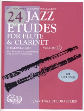 Twenty-four Jazz Etudes for flute & clarinet (v.1)